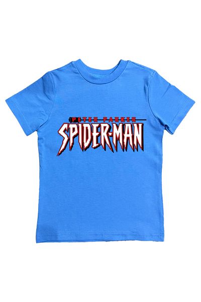 SPIDERMAN tricou copii de vara din stofa pieptanata din bumbac tip spider-man imprimat