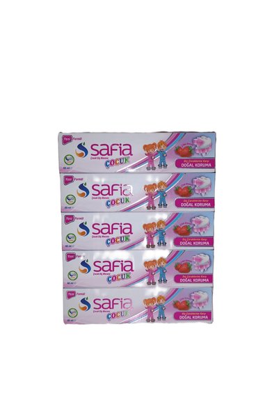 Safia Children's Toothpaste 60 ml Set of 5 (5x60ml)