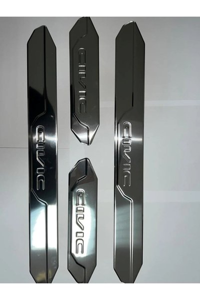 chrome gleam Honda Civic Fd6 Krom Kapı Eşiği 4 Parça (2006-2011)