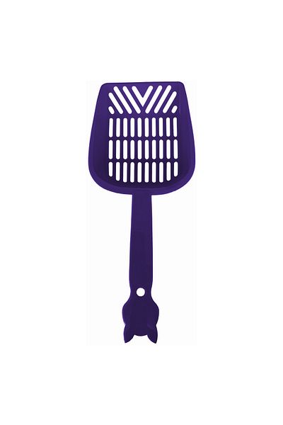 ctnkyshop CLZ205 Fine Screen Cat Litter Shovel Large 11-27 cm Purple