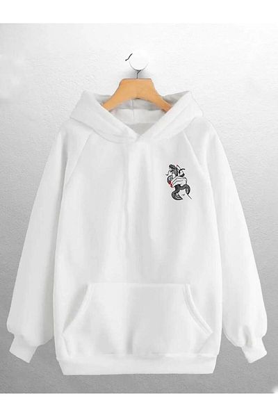 Massgai Τυπωμένο σχέδιο - Φούτερ με κουκούλα Oversize Hoodie