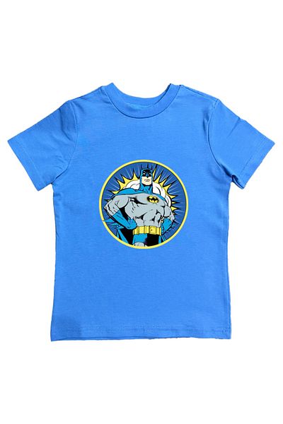 Batman bumbac imprimat tesatura din bumbac pieptanat vara tricou copii