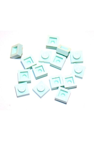 LEGO Moc Custom Accessory Creator Plate 1 X 1 Flat Brick Water Green 6 Pieces Will Be Sent