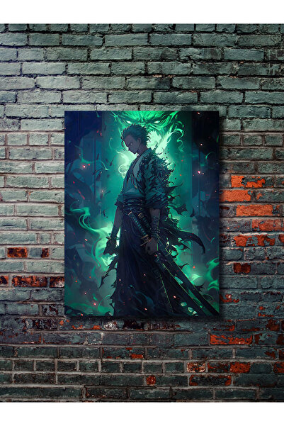 ZNC Zoro, One Piece, Özel Tasarım Kağıt Poster, Duvar Sanatı