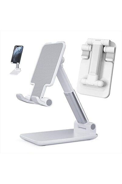 Welta Iki Kademeli Ayarlanabilir Katlanabilir Tablet Ve Telefon Tutucu Stand
