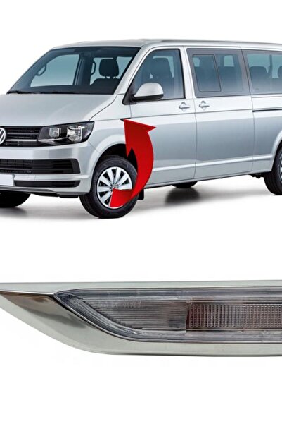 CarEste VW TRANSPORTER 2015-2018 MODELLER ARASI ABS KROM KAPLAMA SİNYAL ÇERÇE...