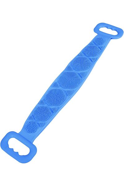 Welta Double Sided Bath Back Scrub Silicone Shower Washcloth Brush