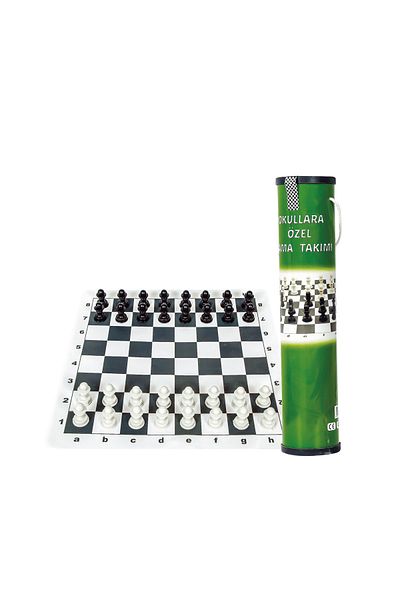SERA Checkers Set PVC Playing Field (Easily Transportable roll)