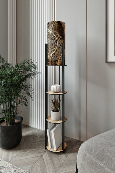 messer RADIANTE YUVARLAK RAFLI LAMBADER SAFİR MEŞE