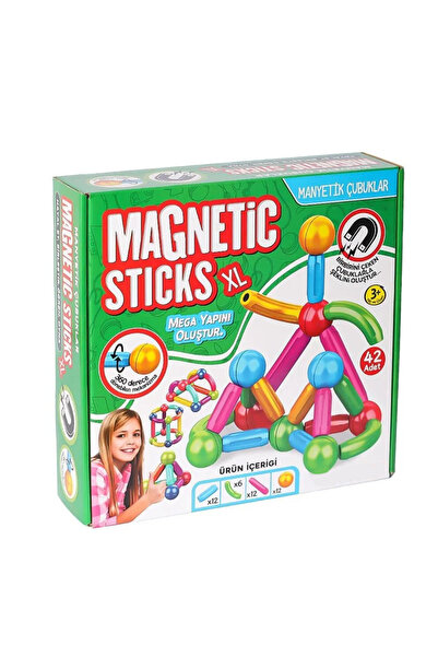 RENANSGAMESHOP Manyetik toplar ve Çubuklar seti XL