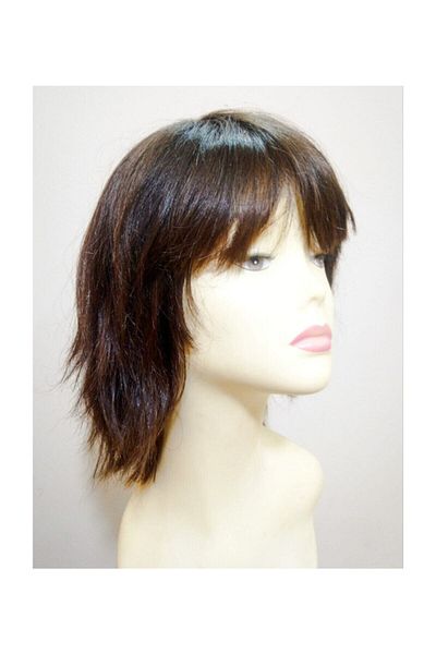 İsmet peruk Real Sheet Wig Short Brown