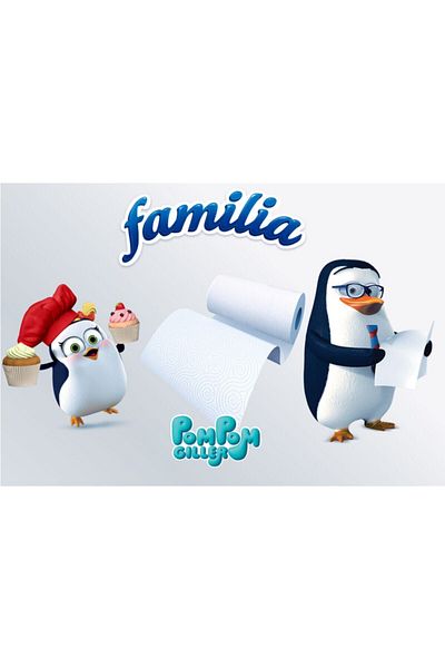 Familia Plus Paper Towel 3 Layers 12 Pack 4 Pieces
