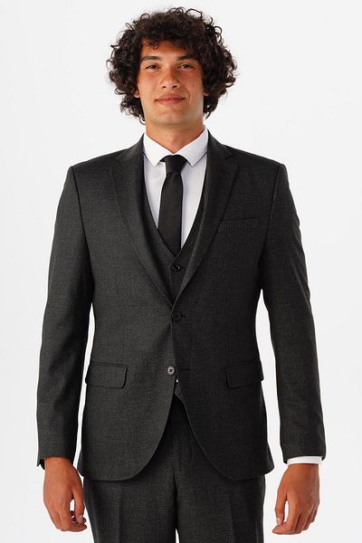 SÜVARİ Slimfit Dobby γιλέκο κοστούμι