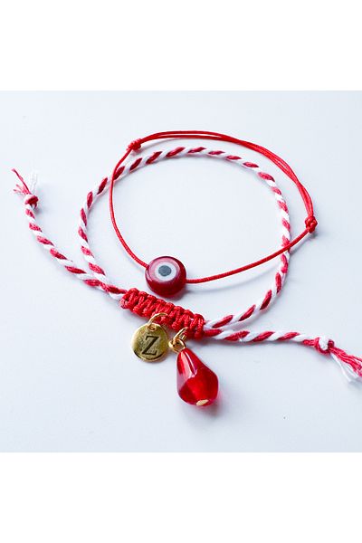 CHARMLUCKY Murano Pomegranate Marteniçka Bracelet