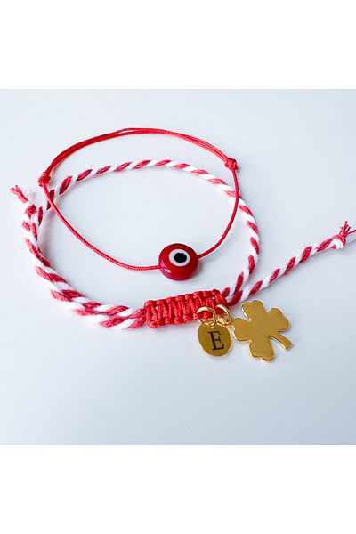 CHARMLUCKY Clover martençka charm bracelet