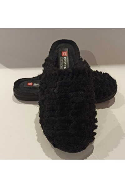 GEZER ČERNÉ PLYŠOVÉ MĚKKÉ DÁMSKÉ DOMOVÉ A MISFIR DOPYTKY