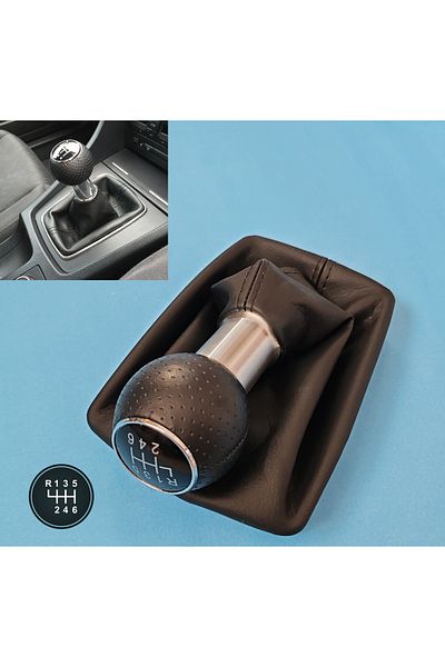 vagparts Audi A4 B7 Manual Gear Shift Knob 6 forward to A4 Sline Gear Shift Knob