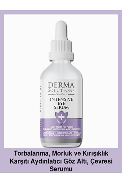 DermaSolutions Intensive Eye Serum - Göz Çevresi, Morluk Ve Torbalanmalara Ka...