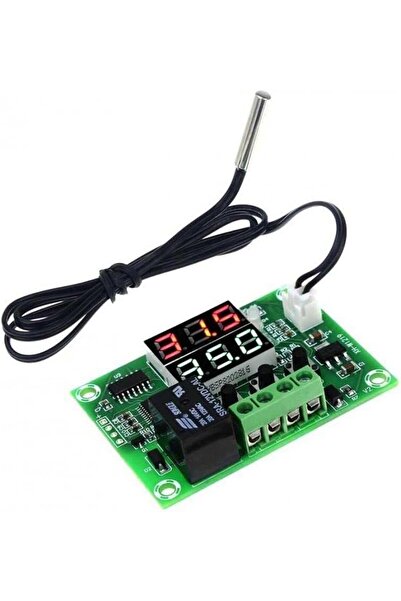 Genel Markalar Xh-w1219 12v Röle Çıkışlı Dijital Kuluçka Termostat - Sıcaklık Kontrol Modülü - Termometreler - 2 Yı