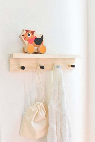 Lina Ahşap Diyarı Wooden Decorative - Montessori Hanger