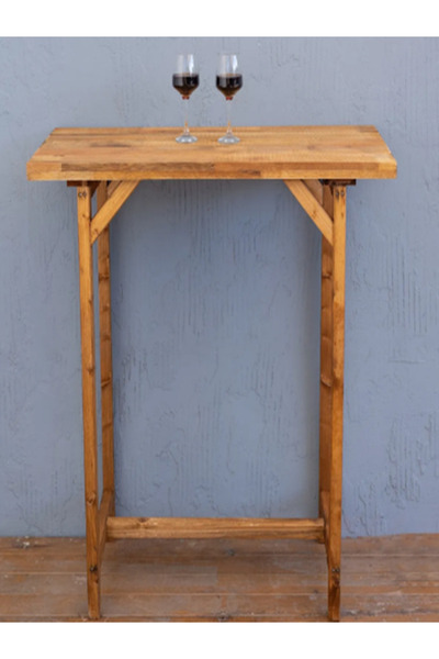 Tasarım Ahşap Bar Masası Ahşap Yemek Masası