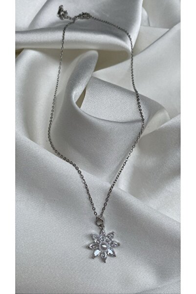 Accessories Gümüş Renk Çelik Kolye