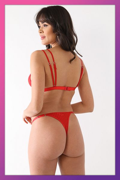 Soft Light Women's Tulle Underwear Set