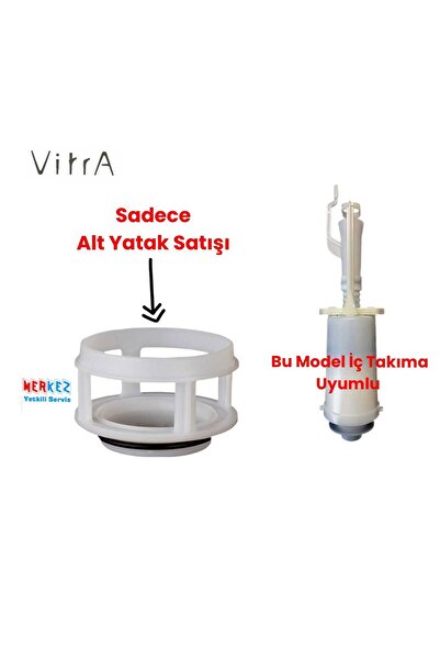 VitrA Gömme Rezervuar Boşaltma Grubu Alt Yatak Parçası