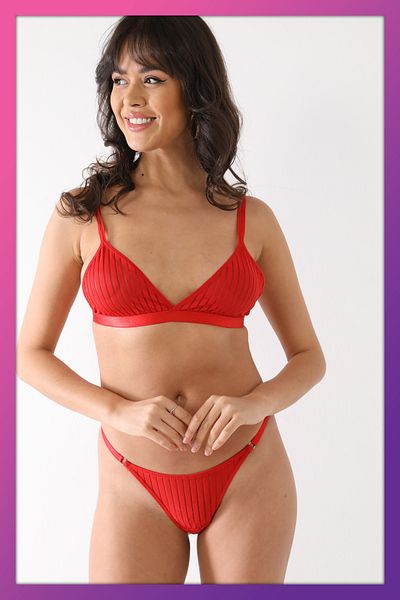Soft Light Women's Tulle Underwear Set