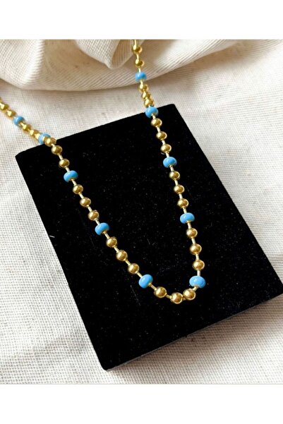 Accessories Gold Renk Çelik Kolye