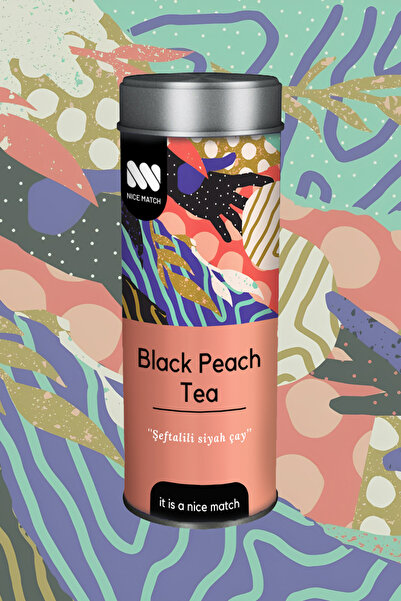 Nice Match Black Peach Tea - Şeftalili Siyah Çay 50 gr
