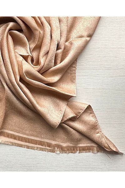 Modakaşmir Spiral Pattern, Silky Jacquard Shawl