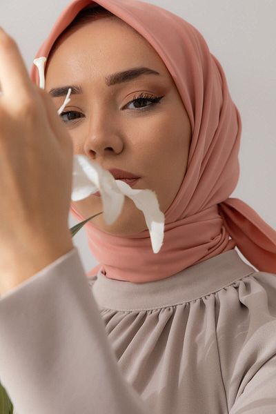 Silk Home Μονόχρωμο κασκόλ Twill