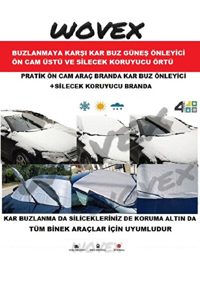 wovex السيارات ممسحة الزجاج الأمامي الثلوج الجليد الشمس القماش المشمع الزجاج ...