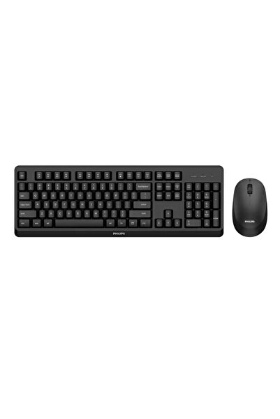 Philips kablosuz klavye mouse seti spt6307bl/62