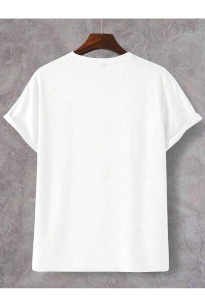 khufu ΛΕΥΚΟ LA CALIFORNIA εμπριμέ μπλουζάκι Oversize