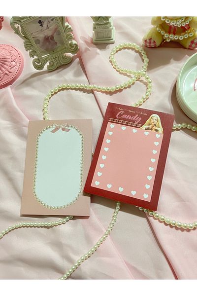 merccuri crafts طقم دفتر ملاحظات مكون من قطعتين A6-A6 مع غراء كوكيت