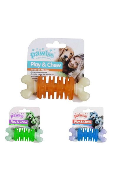 Pawise Funny Chew Ring Dog Bone 10,5 cm Glstd