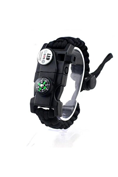 solvista Paracord Kamp Bileklik Hayatta Kalma Bilekliği slvsta