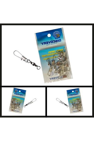 Uygunayakala Convenient-Catch 10 Pieces Dft Clip Swivels Nickel No:9-SWIVEL.150