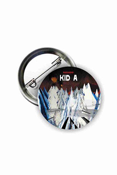 fırsatlar diyarı Radiohead Kid A Buton Rozet