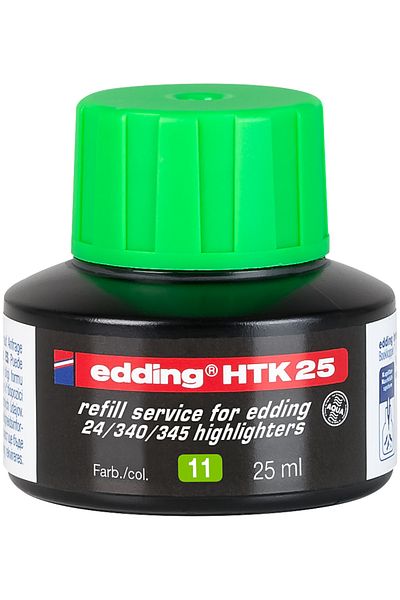 Edding Htk-25 Green Highlighter Ink 25 ml