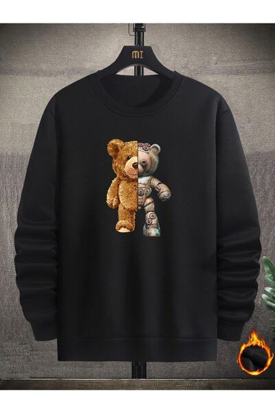 DAXİS Sportwear Company مطبوعة طاقم الرقبة البلوز المعتاد