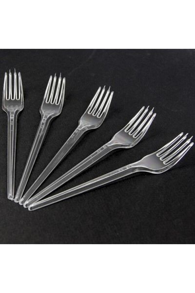 ANIL AMBALAJ Eco Plastic Fork 100pcs