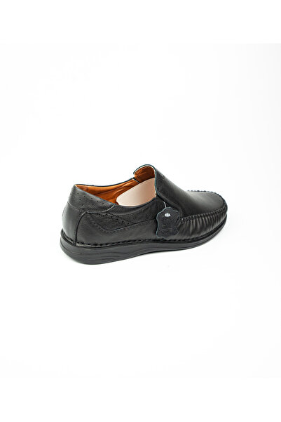 Polaris 105517 Black Leather Casual Men's Shoes