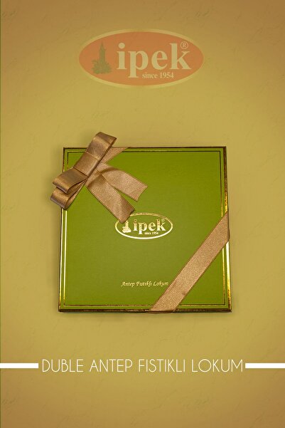 İpek Pişmaniye Lokum Duble Fıstıklı 500 GR