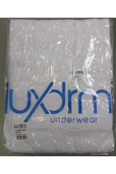 LÜXDRM 6001 - 6 Τεμάχια Battal Χτενιστό Βαμβακερό, Ανδρικό Μπλουζάκι, Οικονομικό Πακέτο