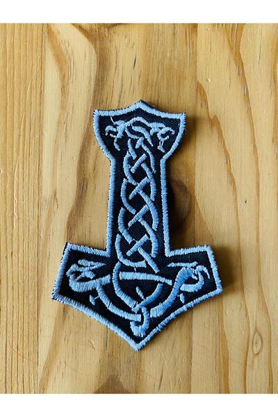 icase Valhalla شعار الفايكنج ثور المطرقة الاسكندنافية Mjolnir Odin Keltik الص...