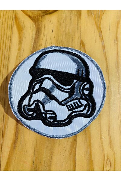 icase رقعة الحجاب المطرزة ستار وورز ستورم تروبر (8 × 8 سم)