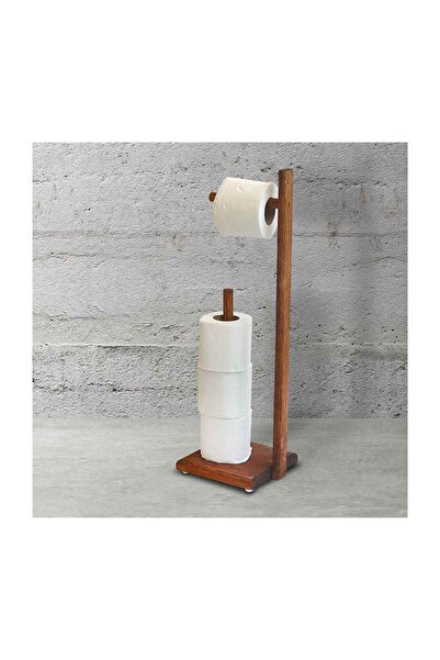 Weblonya Wc Kağıtlık Tuvalet Kağıtlığı Ahşap Banyo 3025